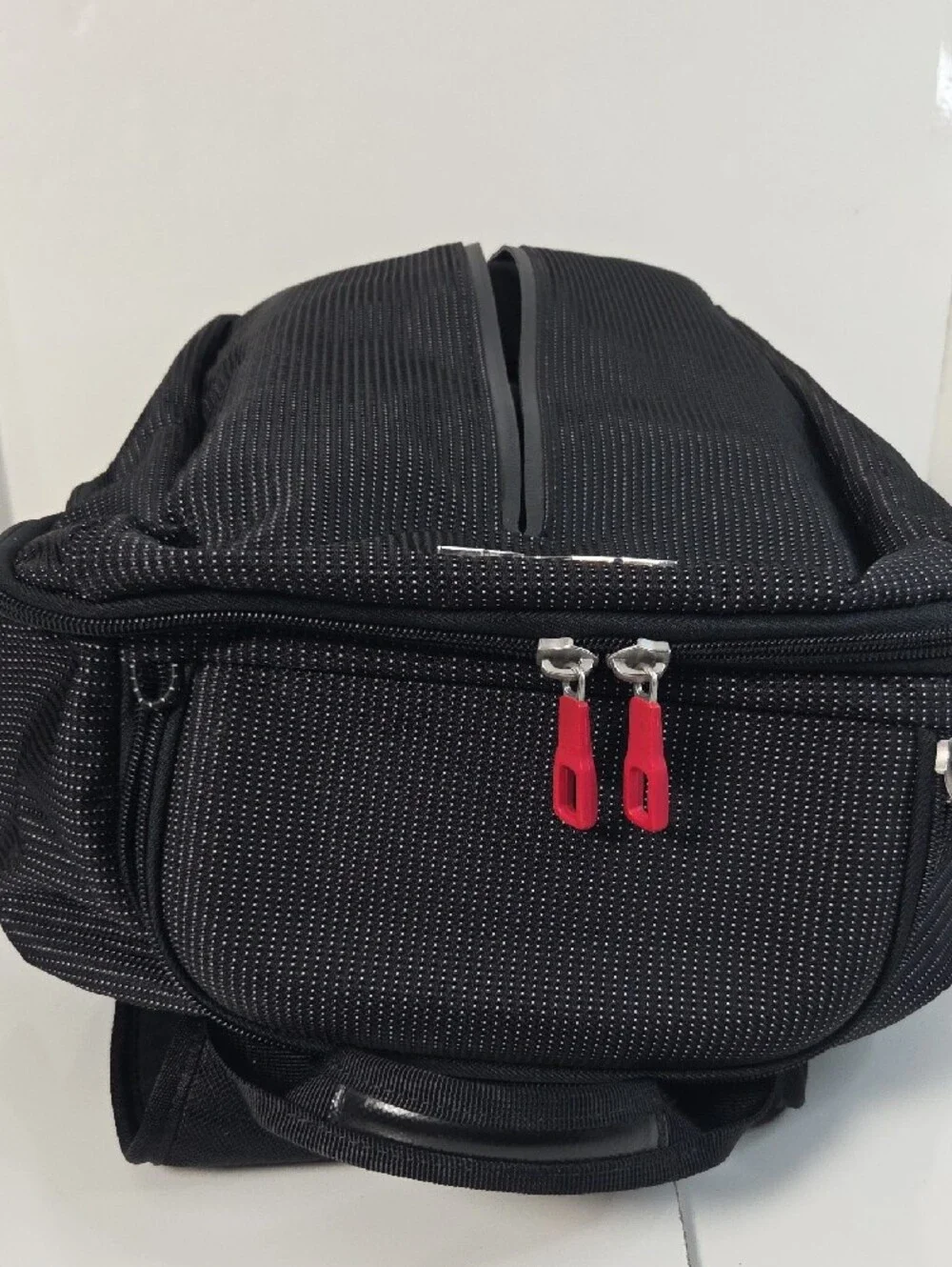 Chevrolet Corvette C7 Black Men's Everyday Backpack with Red Accents